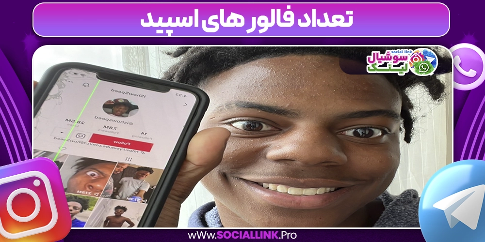 تعداد فالور های اسپید