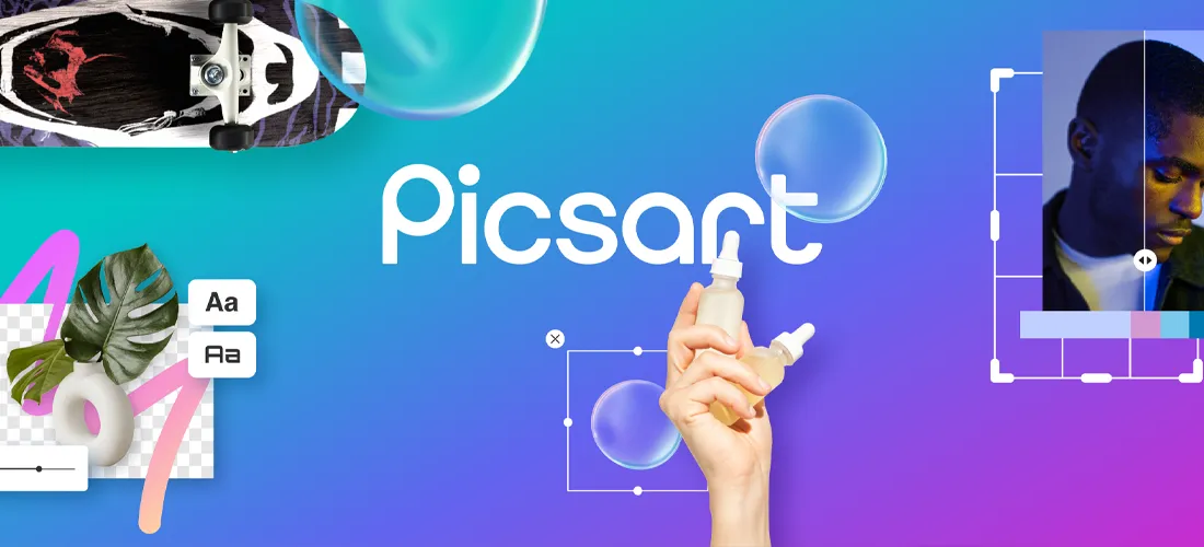 ابزار های ادیت در Picsart