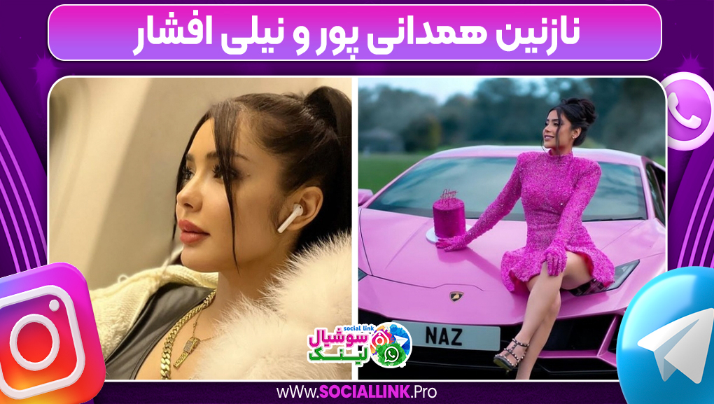 نازنین همدانی پور و نیلی افشار